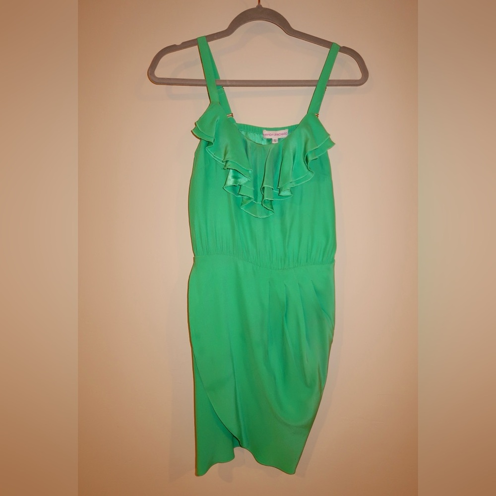 Amanda Uprichard Silk Mini Dress✨